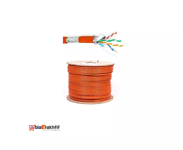 کابل شبکه نگزنس تست پرمننت شیلد دار Nexans Cat6 cable sftp 500m