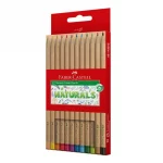 مداد رنگی 12 رنگ فابر کاستل مدل NATURALS