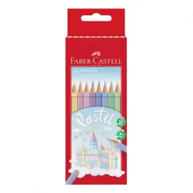 مداد رنگی 10 رنگ فابر کاستل