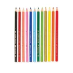 مداد رنگی 12 رنگ فابر کاستل بسته بندی استوانه ای