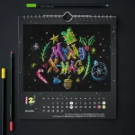 مداد رنگی فابرکاستل مدل Black Edition مجموعه 12 رنگ