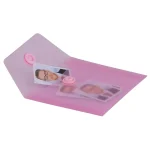 پاکت دکمه دار شفاف 82X75 MM پاپکو کد 101T