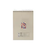 دفتر یادداشت جلد سخت 80 برگ کد PN-6118