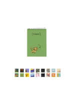 دفتر یادداشت جلد سخت 80 برگ کد PN-6118