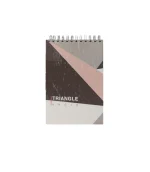 دفتر یادداشت جلد سخت سیمی 80 برگ فنر دوبل 100X150 MM پاپکو کد PN-6158