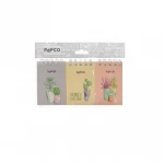 دفتر یادداشت جیبی پاپکو کد NB-685 بسته 3 عددی