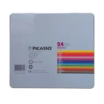 مداد رنگی 24 رنگ پیکاسو مدل آرتیست وزن325گرم