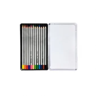 مداد رنگی 12 رنگ پیکاسو طرح Woodlog مدل Artists