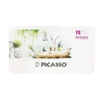 مداد رنگی 12 رنگ پیکاسو طرح Woodlog مدل Artists