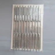 گیره پوشه مدل فنری فلزی بسته 10 عددی