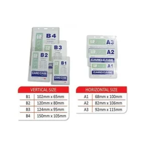 کاور کارت شناسایی-طلق سینه سایز B2