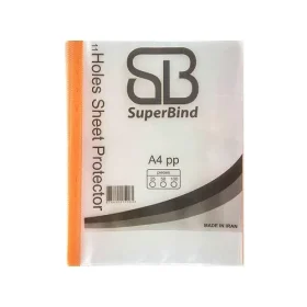 کاور کاغذ A4 بسته 100 عددی 40 میکرون سوپربایند