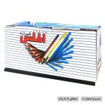 شیرازه شماره 10 اطلس بسته 100 عددی رنگ مشکی
