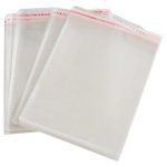 کاور سی دی پلاستیکی شفاف ضخیم لبه چسب دار 1 کیلویی