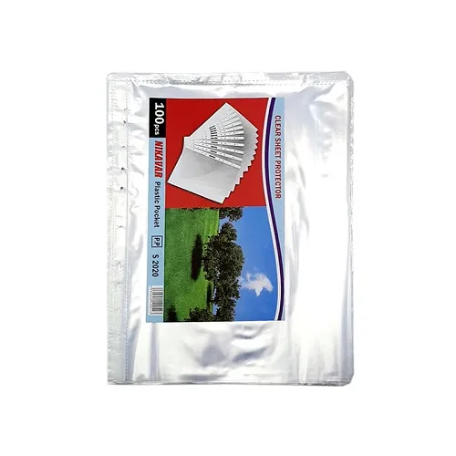 Plastic Cover Paper A5 کاور کاغذ A5 نیک آور بسته 100 عددی مدل شفاف