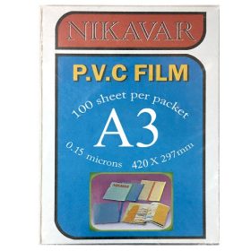 طلق A3 نیک آور ضخامت 0.15 میکرون بسته 100 عددی