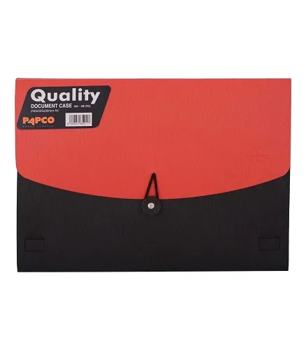 کیف مدارک دو رنگ راه راه کد (S501-3-R(TC