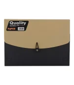 کیف مدارک دو رنگ راه راه کد (S501-3-R(TC