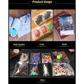 سلفون بسته بندی لبه چسب دار شفاف (سایز بندی)