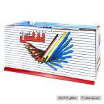 شیرازه شماره 6 اطلس بسته 100 عددی رنگ قرمز